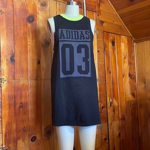 Adidas Originals Knitted Mesh Dress